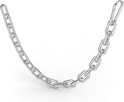 Fitness Chain, Weight Lifting Chains, Cable Machine Extension Chain, 304 Stainless Steel LAT Pull