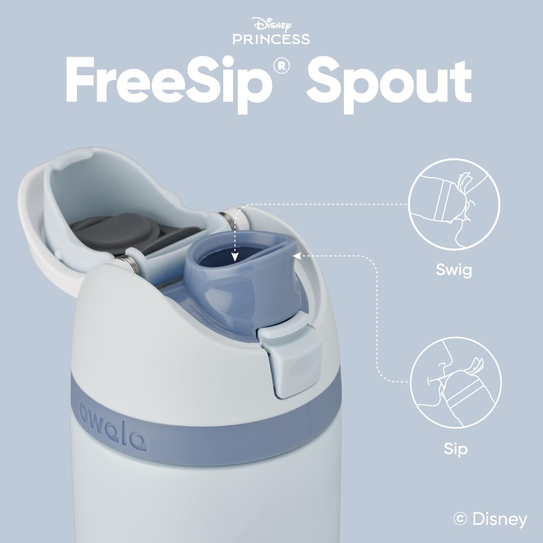 Owala Princess FreeSip Stainless Steel Water Bottle 24 oz Cinderella