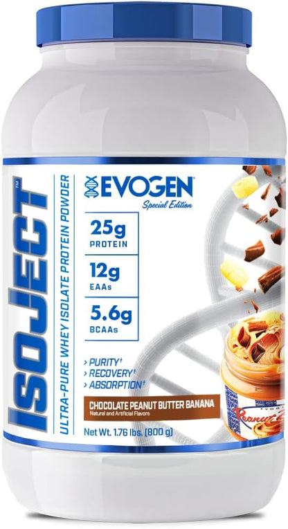 Evogen Isoject - Whey Protein Isolate | Ultra-Pure Whey Protein Powder with Ignitor Enzymes, BCAAs