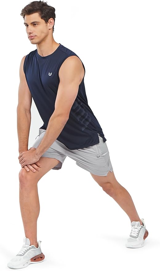 NORTHYARD Men's Athletic Workout Tank Top Running Gym Sleeveless Shirts Quick Dry Lightweight