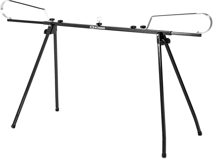 XCMAN Cross Country Nordic Ski Waxing Single Profile Bench Table with Foldable Legs for