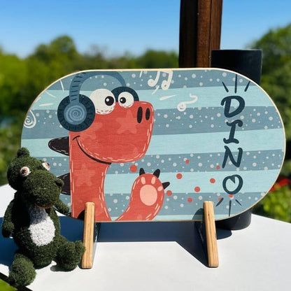 Kids Balance Board with Roller ??Wooden Trainer for Children ??Fun Indoor Core Strength Game