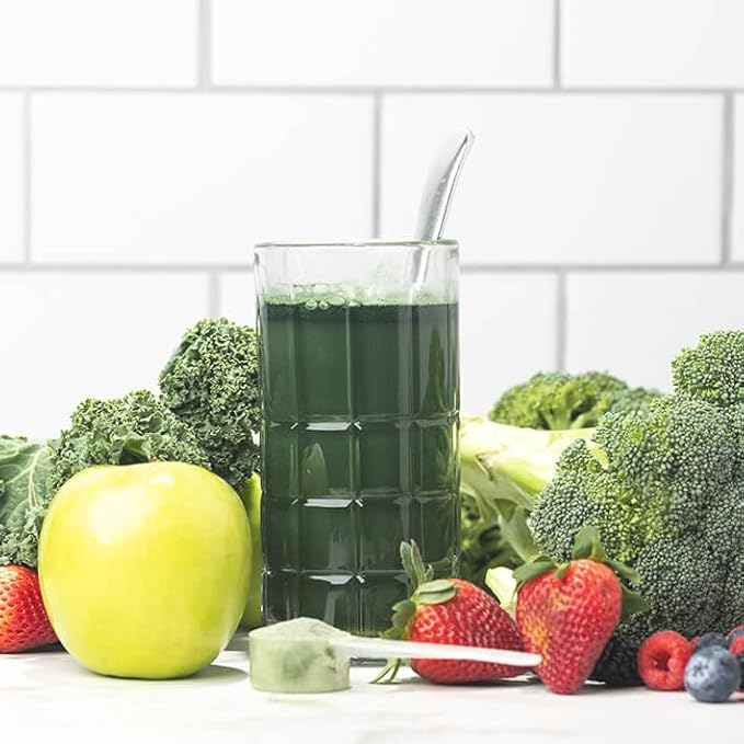 Advanced Greens Plus Powdered Superfood Formula 50 Fruits, Vegetables, Herbs, and Superfoods