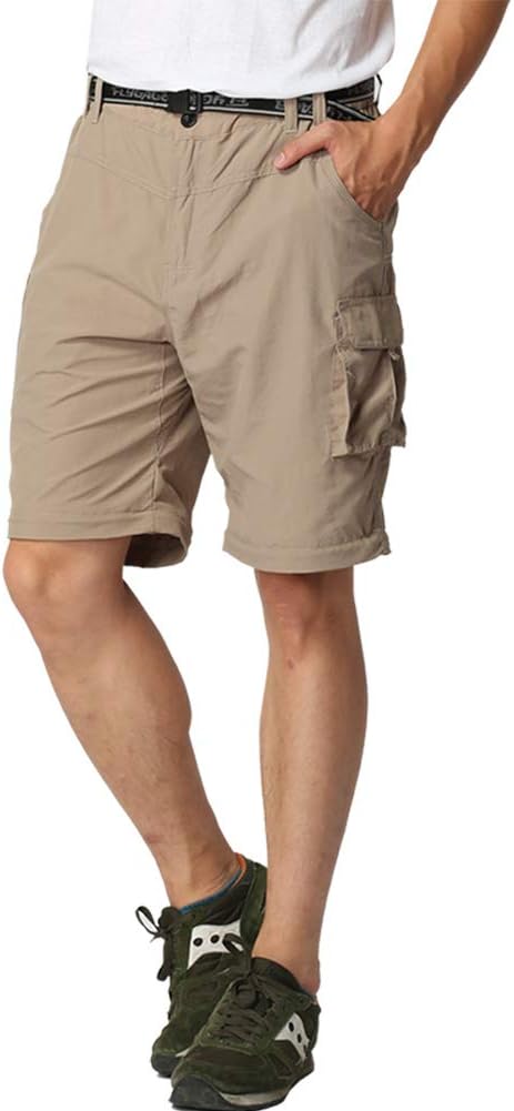 Boy’s Convertible Hiking Pants Lightweight Quick Dry Zip Off Pants for Kids Youth Outdoor UPF 50+