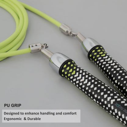 Hererope 1/4LB Weighted Jump Rope For Men Women Fitness - L Size