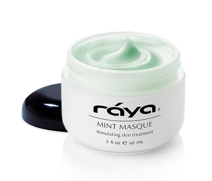 Raya Mint Masque (603) | Cooling and Refreshing Facial Treatment Mask Combination for Oily and