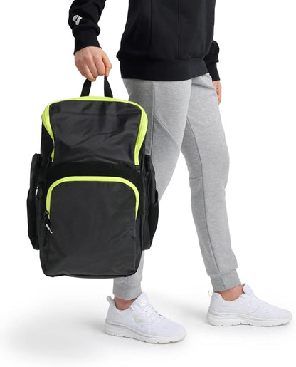 Arena Spiky III Backpack 35 Unisex Travel Gym Rucksack for Men and Women, Training Gear Equipment