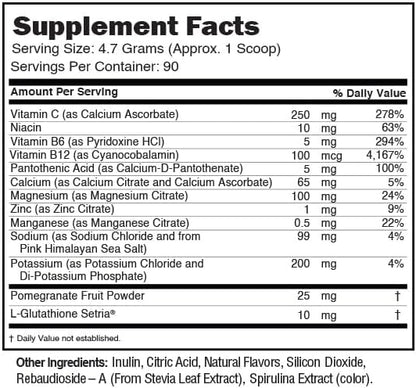 JUNP Electrolytes Powder No Sugar No Carbs – Fresh Berry Lemonade Keto Drink Mix - Potassium & Salt