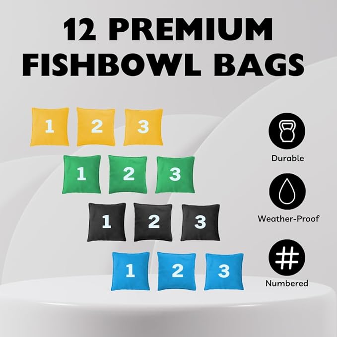 The Ultimate Bag Toss Yard Game - Portable Game Set Lawn & Beach for Family, College and Adults