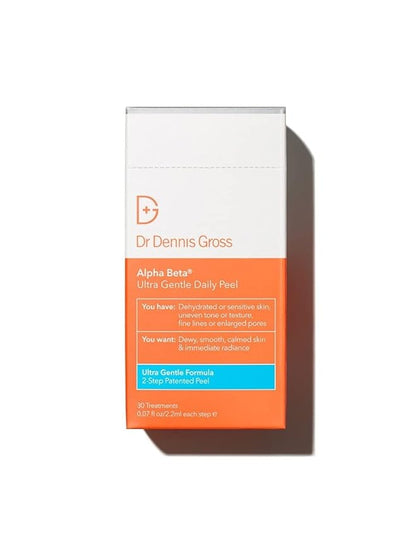 Dr. Dennis Gross Alpha Beta Ultra Gentle Daily Peel: for Dehydrated or Sensitive Skin, Uneven Tone