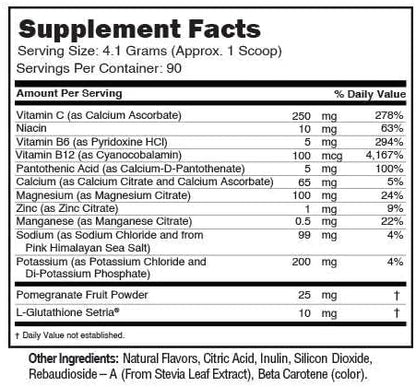JUNP Electrolytes Powder No Sugar No Carbs – Pina Colada Coconut Pineapple Drink Mix - Potassium &