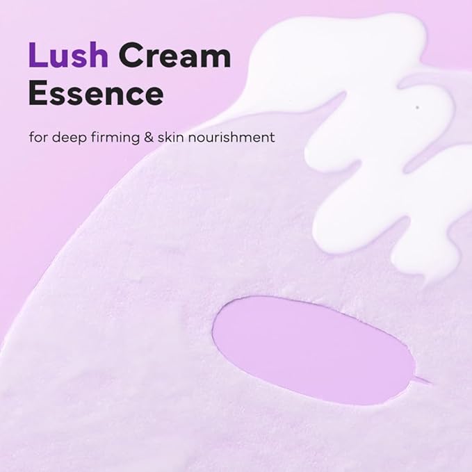 SAM?™U PH Sensitive Vital Fit Face Mask ??Firming & Barrier Repair Creamy Sheet Mask with 12