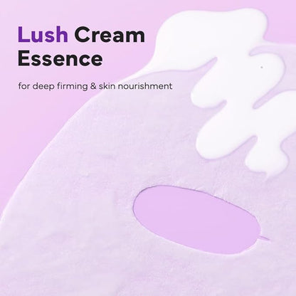 SAM?™U PH Sensitive Vital Fit Face Mask ??Firming & Barrier Repair Creamy Sheet Mask with 12