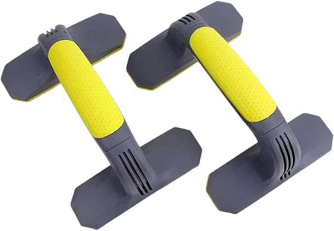 Push Up Bar Detachable Portable Lightweight Pushup Handles with Non-Slip Base & Ergonomic Grips for