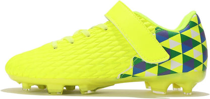 Soccer Cleats for Kids & Youth | Lightweight Football Shoes for Firm Ground | Durable Girls & Boys