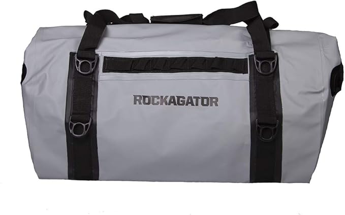 Waterproof Duffle Bag for Travel and Camping with Roll-Top Closure, Durable, All-Weather, and