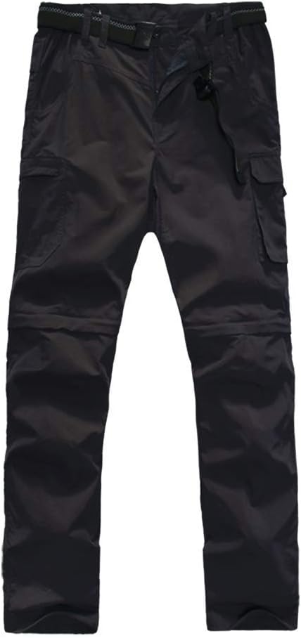 Boy’s Convertible Hiking Pants Lightweight Quick Dry Zip Off Pants for Kids Youth Outdoor UPF 50+