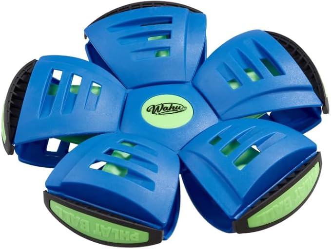 WAHU Phlat Ball Classic Flying Saucer Ball Toy for Kids Ages 5+, Collapsible Time Delay Frisbee