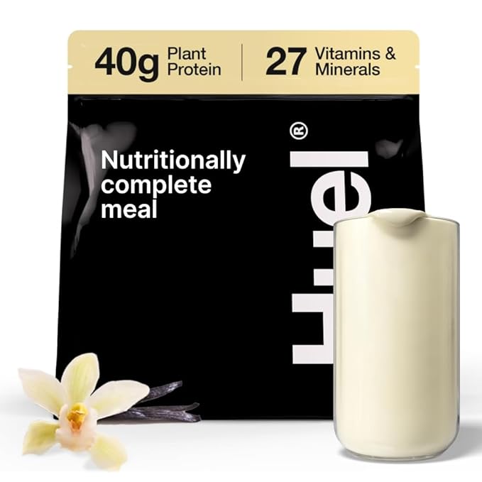 Huel Black Edition | Vanilla 40g Vegan Protein Powder | Nutritionally Complete Meal | 27 Vitamins
