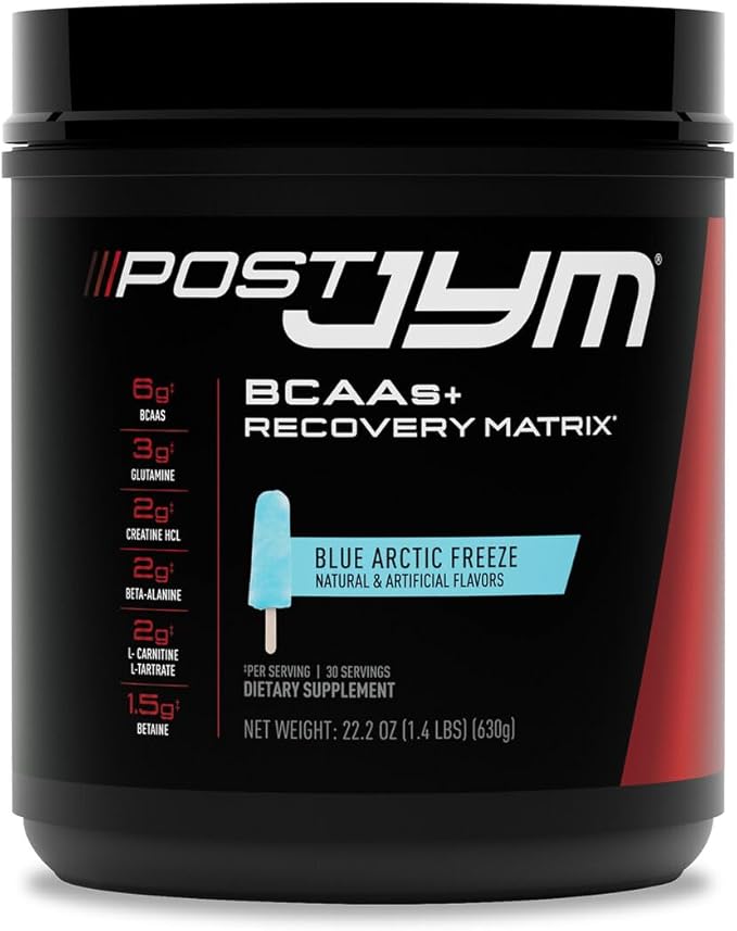JYM Supplement Science Post JYM Active Matrix Blue Artic Freeze Amino Recovery Powder Pure Creatine