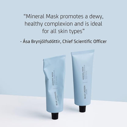 Blue Lagoon Hydrating Overnight Mineral Face Mask, Lightweight Gel Mask For Intense Hydration &