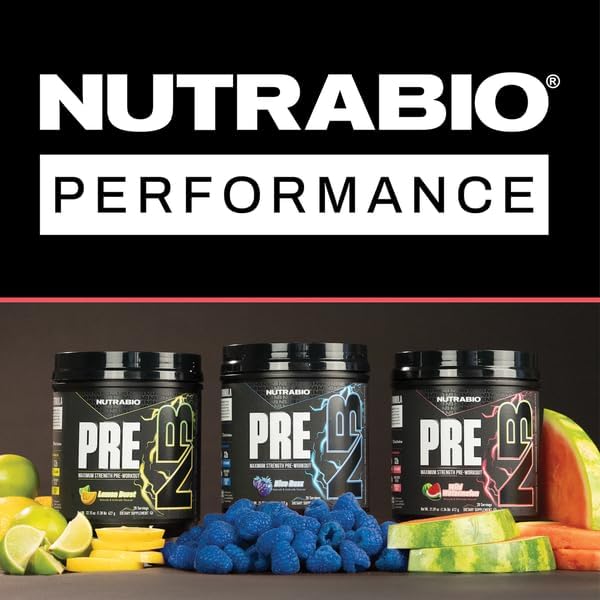 NutraBio Preworkout Powder, Watermelon| Explosive Energy, Laser Focus, Extreme Pumps| Pre Workout