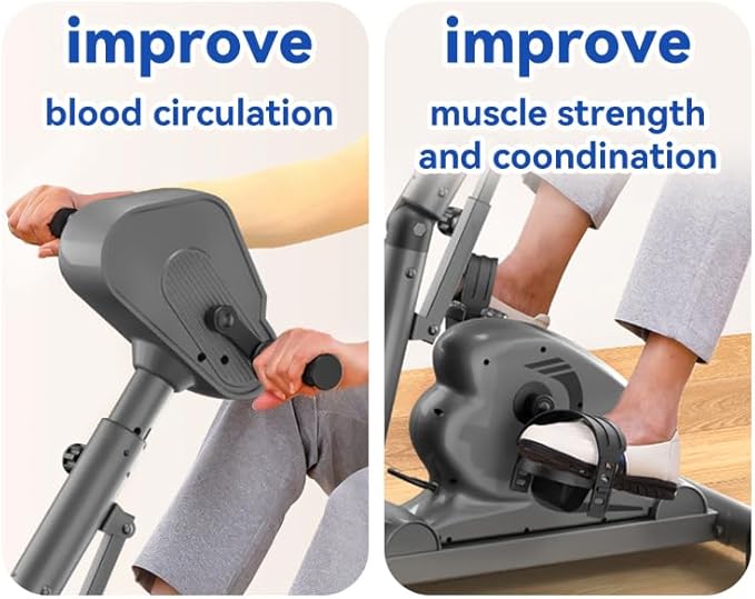 Legs Arms Electric Exercise Bike Active Passive Knee Pedal Trainer Physical Therapy Assisted