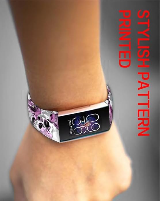 Sport Bands Compatible with Charge 6 /Charge 5 for Women Men,Soft Waterproof Replacement Straps