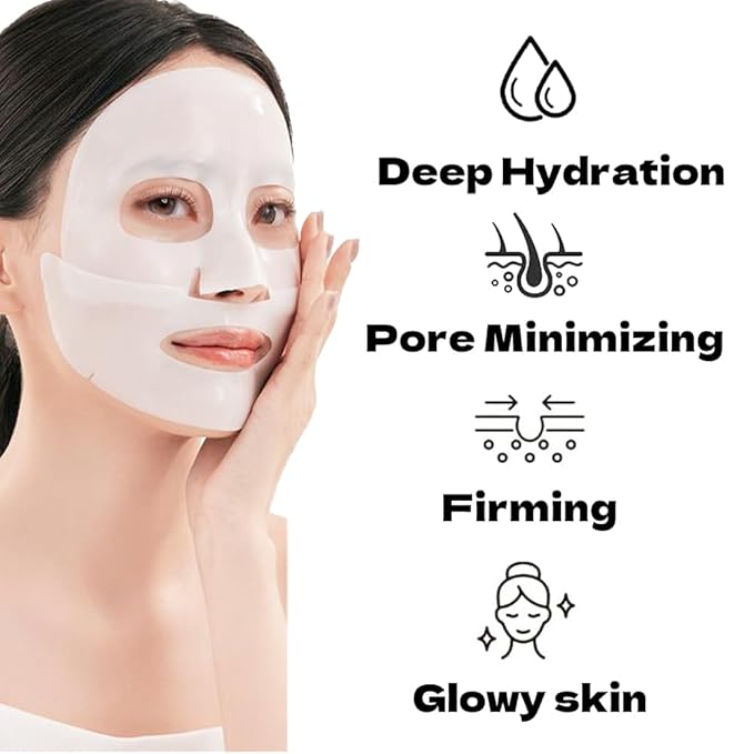 Collagen Face Mask Hydrating Overnight Collagen Face Mask (6 pcs/1 Box) Deep Collagen Anti Wrinkle
