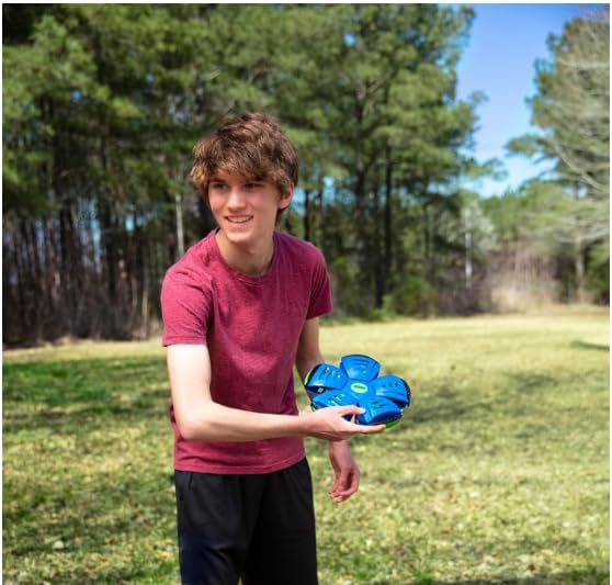 WAHU Phlat Ball Classic Flying Saucer Ball Toy for Kids Ages 5+, Collapsible Time Delay Frisbee