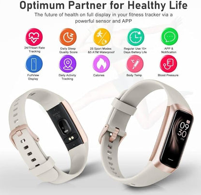 Fitness Tracker with Step Counter/Calories/Stopwatch, Activity Tracker, Health Tracker with Heart