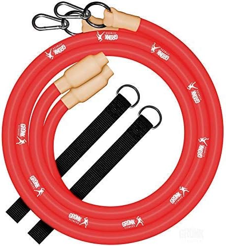 Gronk Fitness Inertia Wave Edition | Dynamic Rubber Battle Ropes Alternative for Home and Gym |