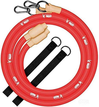 Gronk Fitness Inertia Wave Edition | Dynamic Rubber Battle Ropes Alternative for Home and Gym |
