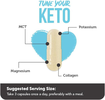 Vitamin Bounty Tune Your Keto Multivitamin with Magnesium & Potassium - Daily Supplements for Men &