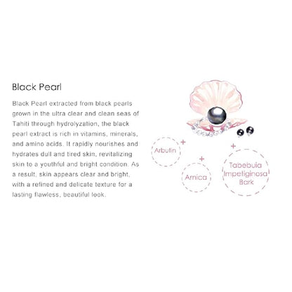 My Beauty Diary-Black Pearl Brightening Facial Mask, Intense Brightening and Ulta Hydrating, Rich