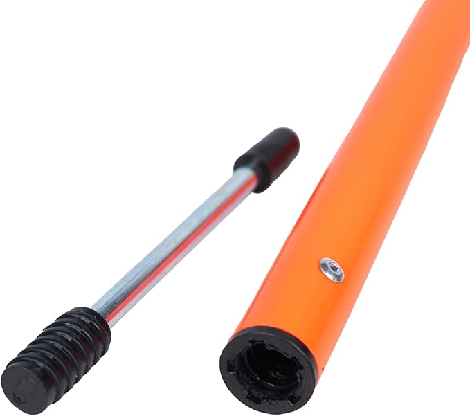 6 Pcs 5FT Adjustable Agility Training Poles for Soccer,Basketball,Football,Dog,Horse Training-Speed