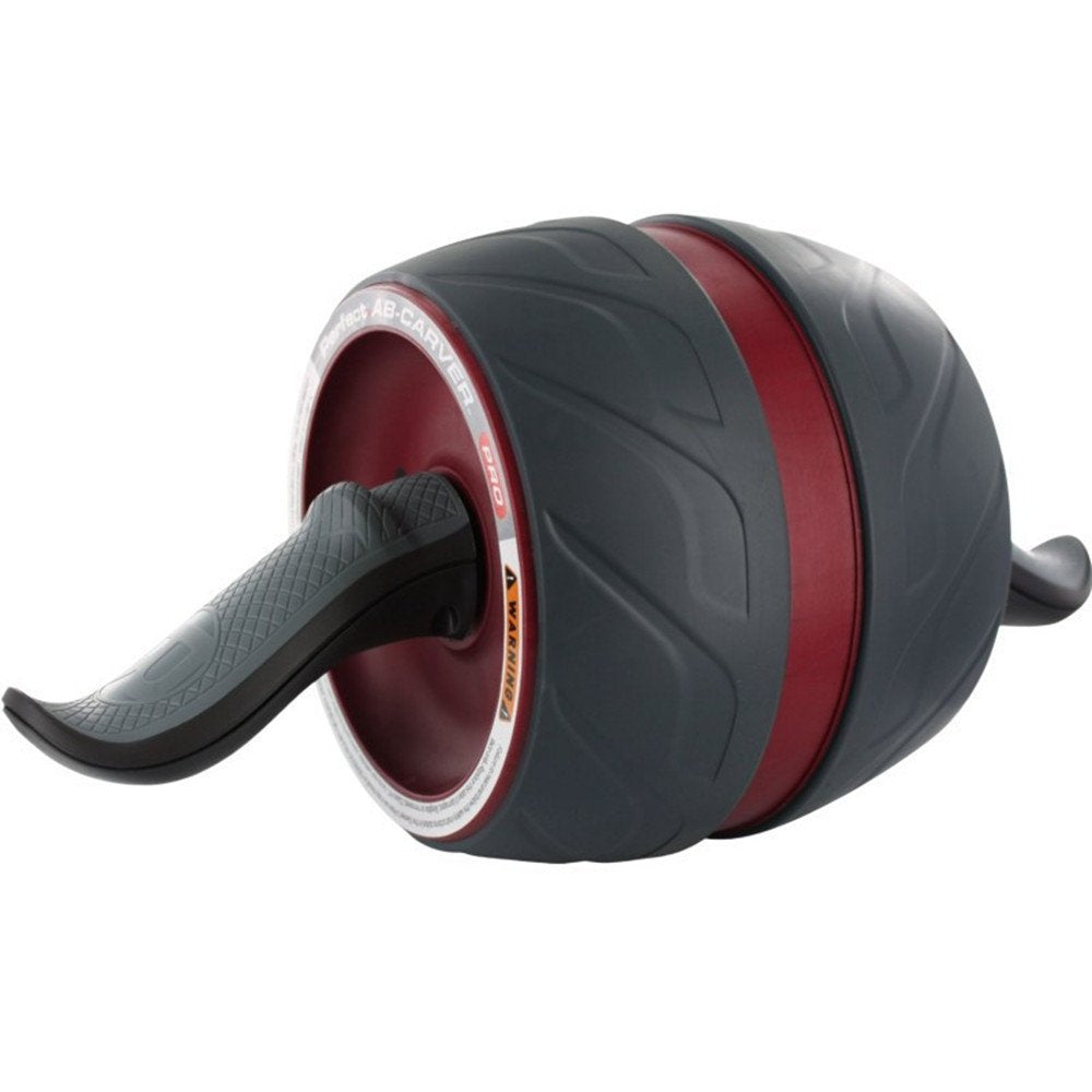Perfect Fitness Ab Carver Pro Roller Wheel With Built In Spring Resistance, At Home Core Workout