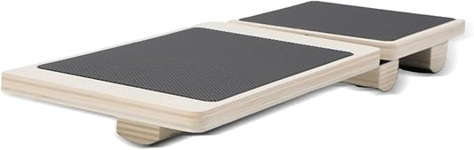 Ankle Balance Board Single Leg Wood Anti Slip Foot Strengthener Trainer for Sprained Ankle Plantar