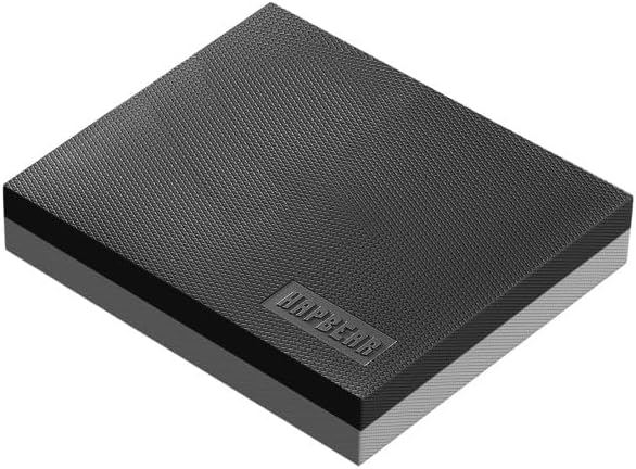 HAPBEAR Exercise Balance Pad - 15"x12" Non-Slip Textured Bottom Stability Training Mat - 2.25"
