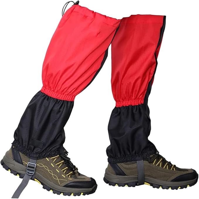 Gaiters for Hiking ??Waterproof and Breathable Leg Gaiters for Women and Men Boots, Adjustable