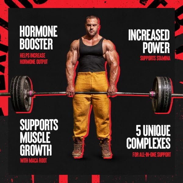 Animal Stak ??Complete Natural Hormone Booster Supplement with Tribulus ??Natural Testosterone