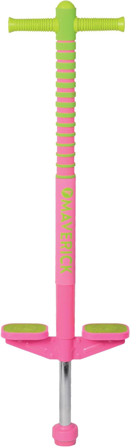 Flybar Maverick 2.0 Foam Pogo Stick for Kids Ages 5 and Up, 40 to 80 Pounds, Outdoor Toys, Boys