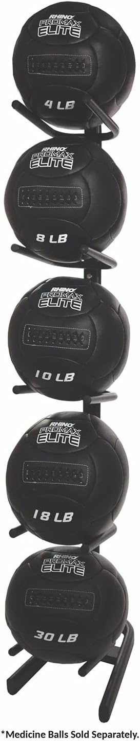 Champion Sports RPX16 Rhino Promax Slam Balls, 16 lb, Soft Shell with Non-Slip Grip, Medicine Wall