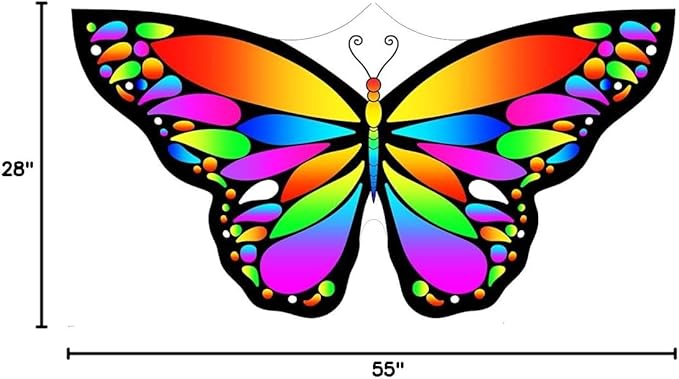 New Butterfly Kites for Kids & Adults,Easy to Fly Kite,Best Kite for Beginners,Kites for Kids Age