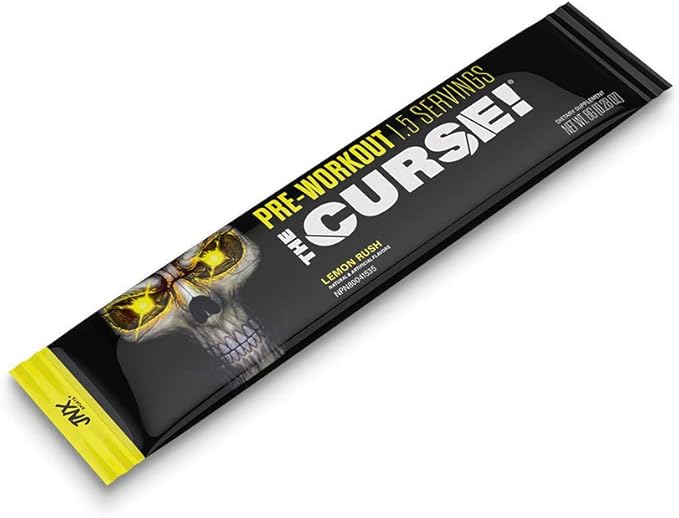 JNX SPORTS The Curse! Pre Workout Powder for Men & Women, Caffeine, Beta-Alanine, Creatine