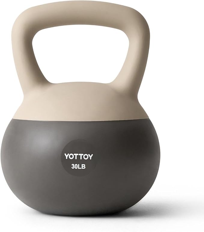 YOTTOY Soft Kettlebell, Set for Strength Training Kettlebells & Home Workouts, Soft-Sided Cushioned