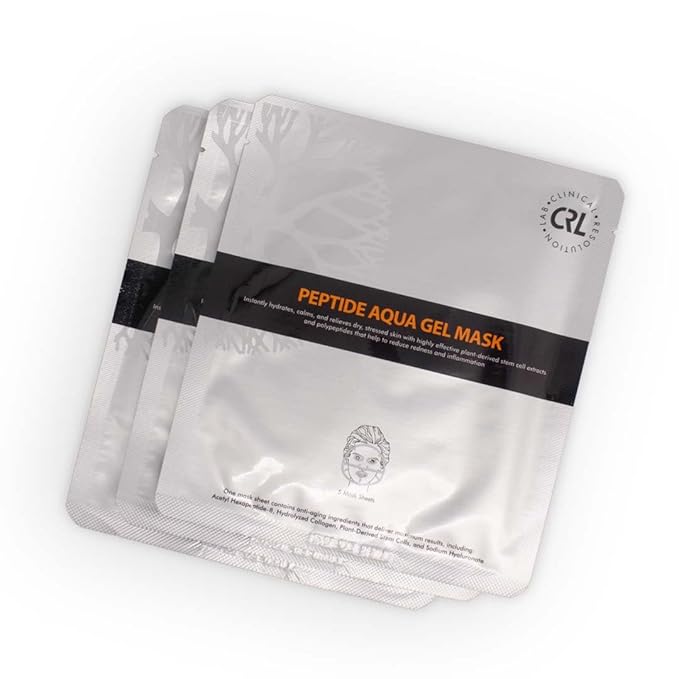 Clinical Resolution Peptide Aqua Gel Mask Instant Hydration, Soothing, Cooling Post-Treatment &