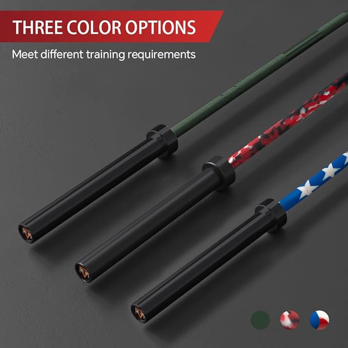 7FT Olympic Barbell Bar with Weight Plate Set Combo, Solid Olympic Bar with Bearings, 700Lbs