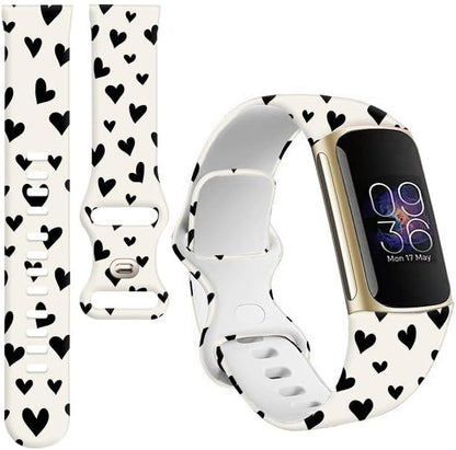 Sport Bands Compatible with Charge 6 /Charge 5 for Women Men,Soft Waterproof Replacement Straps
