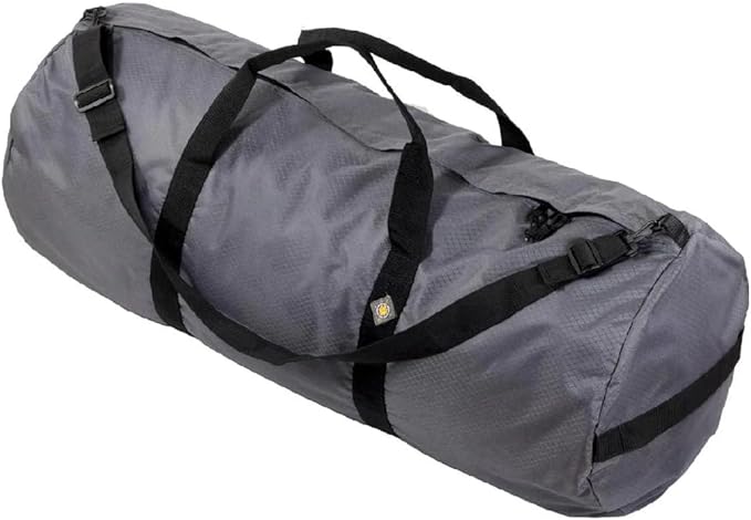 North Star Sports Foldable Duffle Bag for Travel, Gym & Outdoor Camping | Tough and Packable Sport